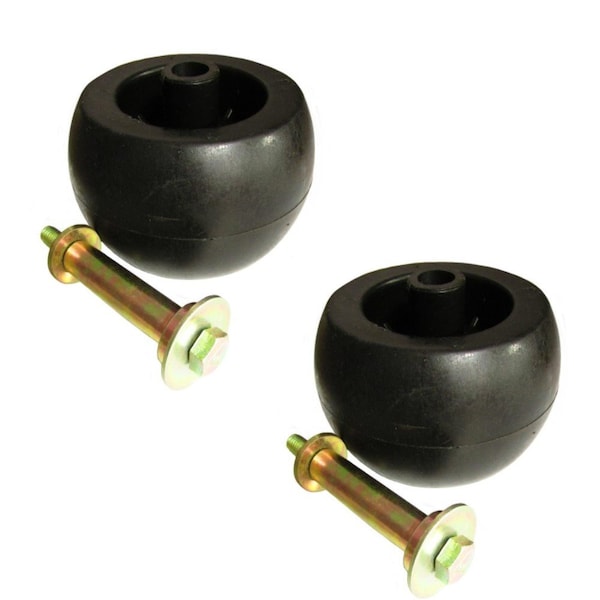 (2) Deck Wheel Roller Kits Fits Exmark 116-9981 Turf Ranger Turf Tracer Tractors